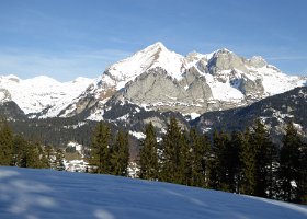 Schneeschuhtour Gamperfin